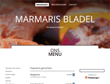 Tablet Screenshot of marmaris-bladel.nl